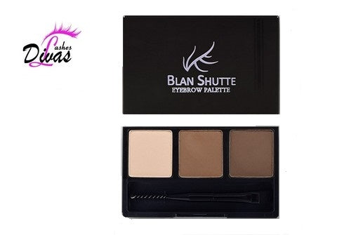 Set de polvos delineadores para cejas 3 colores (CEJAS-020)