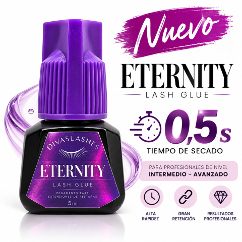 ¡NUEVO! PEGAMENTO ETERNITY 5ml– DIVASLASHES