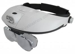 Gafas Visera 5 Lentes y Luz Fuerte (ACC-062)