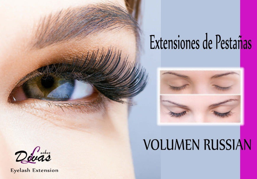 Póster Extensiones Pestañas Volumen (POSTER-002)