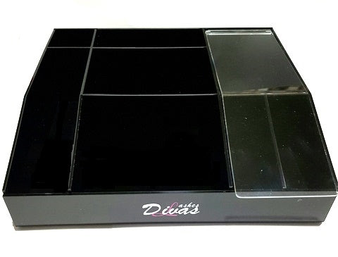 Bandeja organizadora de Acrylico extensiones de pestañas. (ACC-073)