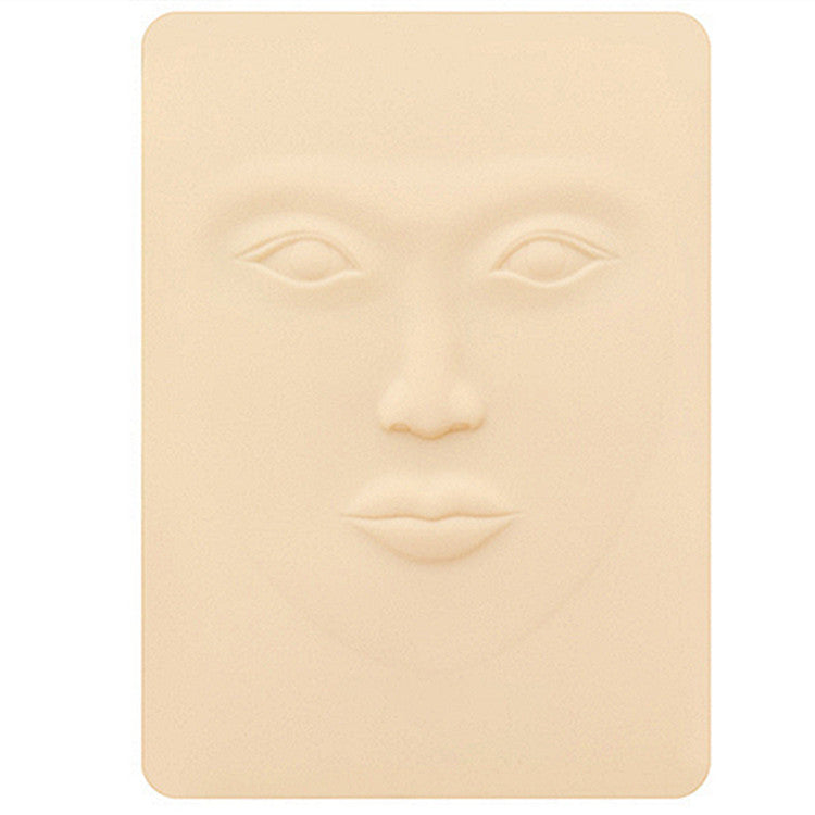 Plantilla 4-d prácticas rostro Humano/micropigmentación-microblading (MICB-009)