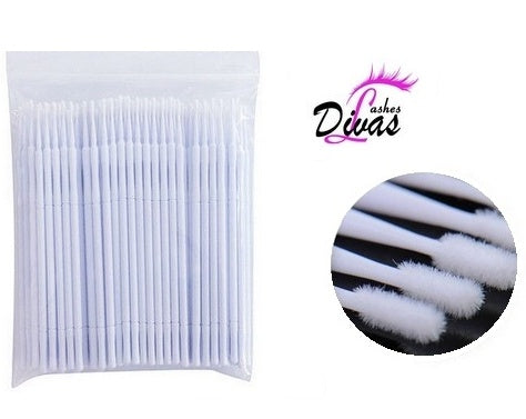 Microcepillos desechables (2mm microfibra)  x100ud (ACC-010-B)