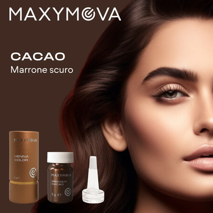 MAXYMOVA Tinte para cejas con henna, tinte semipermanente para cejas con henna 5g