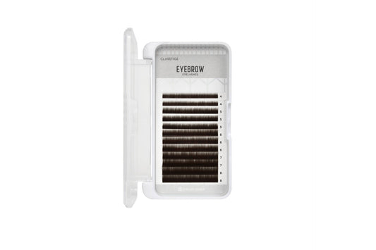 Extensiones de Cejas (Curva Natural – semicurva) 0.15 Mix (4-4-5-5-5-6-6-6-7-7-8-8)