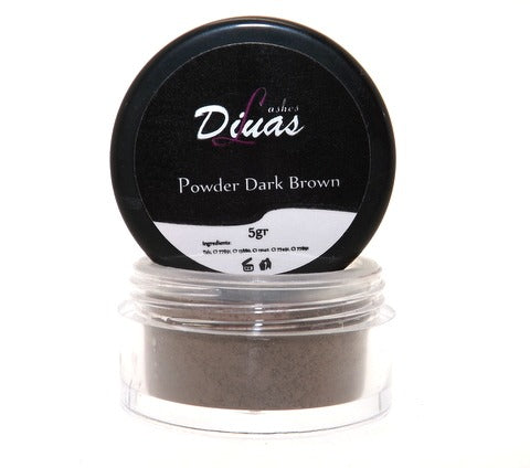 Cejas 3D Polvo Marrón Oscuro (ESC-007)
