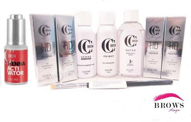 Mini Kit Henna Premiun Cejas Divaslashes (HENNA-011)