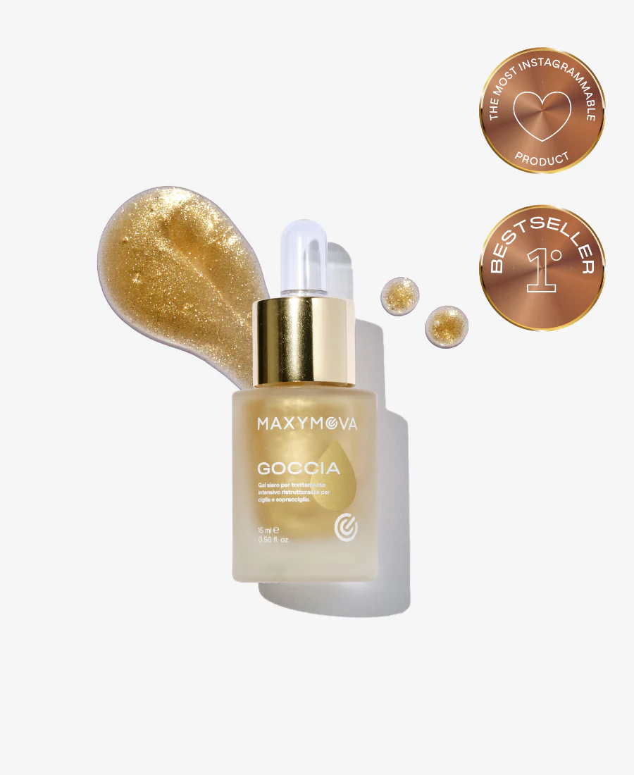MAXYMOVA GOCCIA 15ml – Sérum vegano para pestañas – Tratamiento reestructurante e hidratante post-tinte