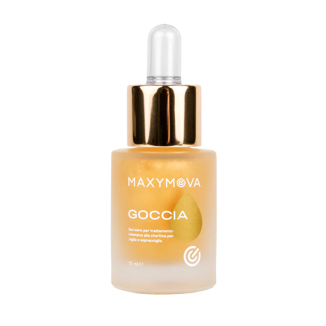 MAXYMOVA GOCCIA 15ml – Sérum vegano para pestañas – Tratamiento reestructurante e hidratante post-tinte