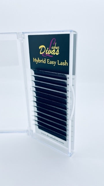 Pestañas Tecnológicas Hybrid Easy Lash 4D grosor 007 - 12 Líneas