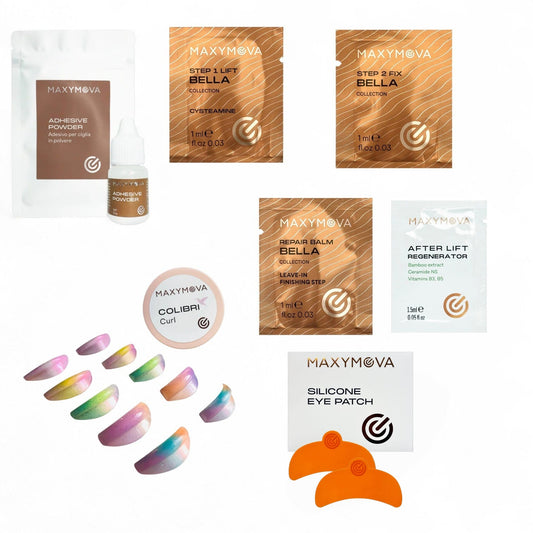 Kit MAXYMOVA BELLA con cisteamina – Laminación de pestañas y cejas