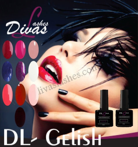 Kit DL-Gelish 10 Colores + Top + Base de Regalo (ESMALTES-003)