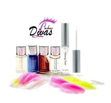 Kit Lifting de Pestañas FALL IN THE VOLUME - DIVAS 1 y Productos de reposición de este kit