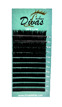 Pestañas Mink Curva M y Curva N - Grosor 007