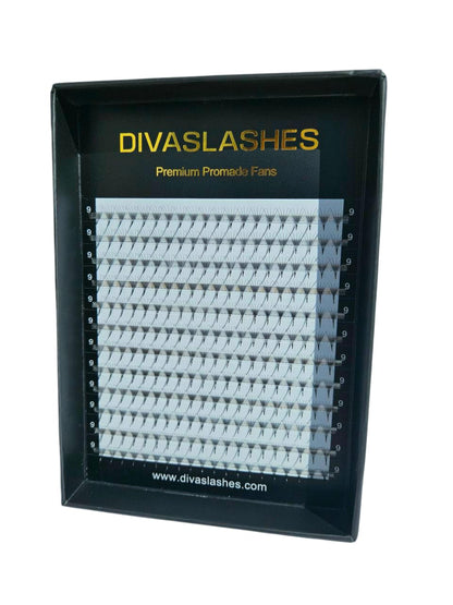 ¡Nuevo! Pestañas Premium Pre-made Fans - Volumen preparadas 4D, 5D y 6D (240 grupos). GROSOR 0.07 ¡Oferta de Lanzamiento!
