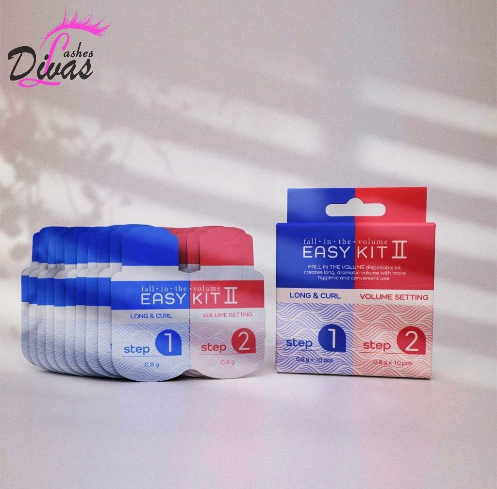 Kit Lifting de Pestañas FALL IN THE VOLUME - DIVAS 1 y Productos de reposición de este kit