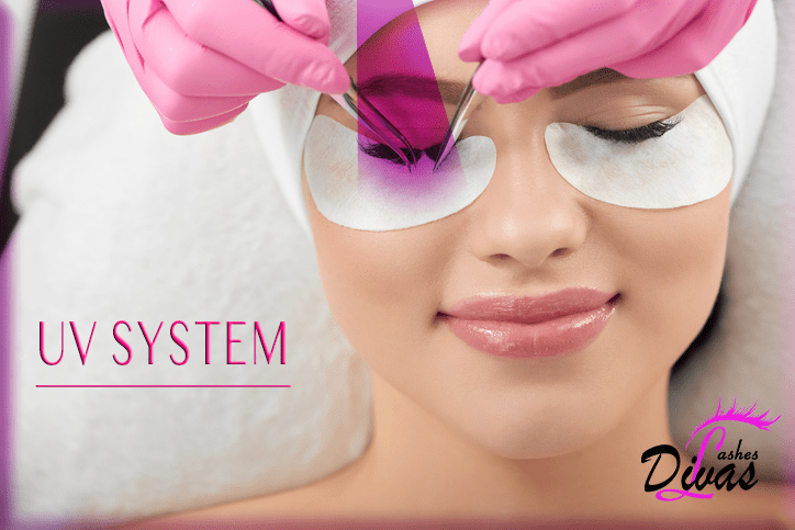 Lámpara UV System Plus – Extensiones de pestañas con luz regulable UV (20% descuento)