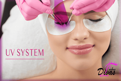 Lámpara UV System Pro - Extensiones de pestañas con luz UV (20% descuento)