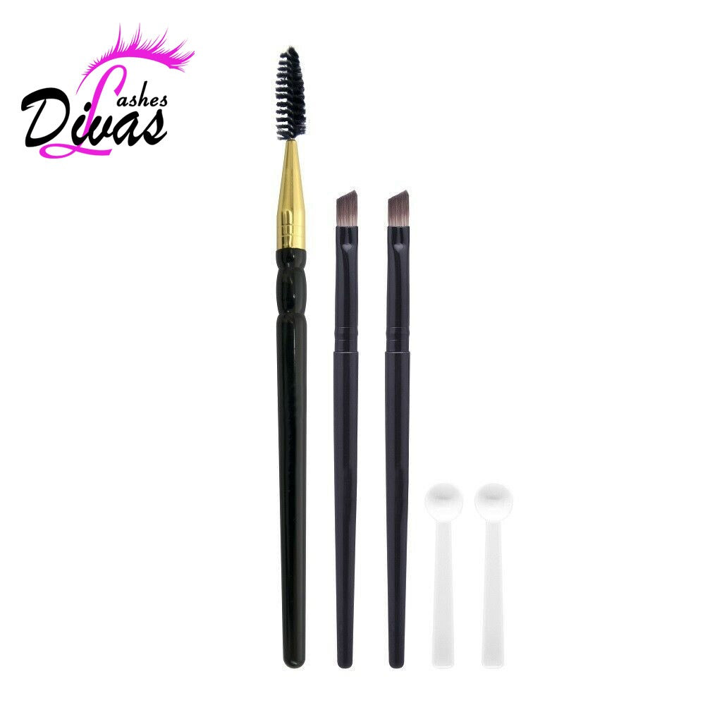 Juego de cepillos y cucharas de Henna (HENNA-017)
