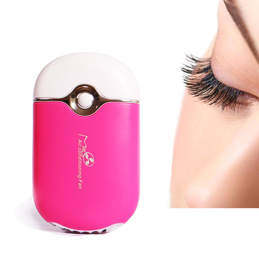 Aire acondicionado con cargador Usb (Rosa) (Solo funciona conectado a la red)
