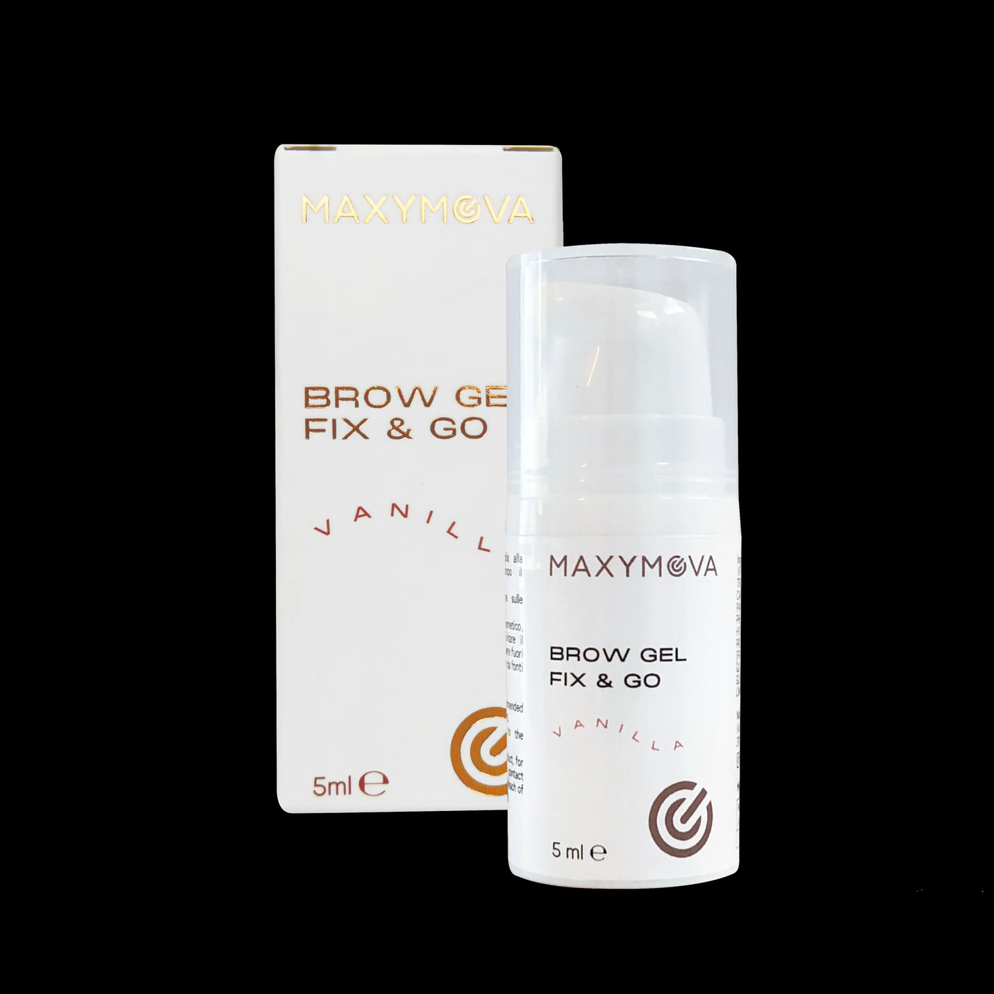 Gel para cejas Fix&Go 5ml – Cuidado posterior a la laminación de cejas, MAXYMOVA