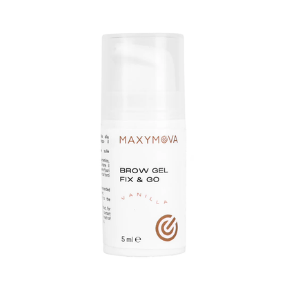 Gel para cejas Fix&Go 5ml – Cuidado posterior a la laminación de cejas, MAXYMOVA