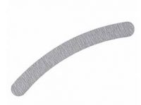 Lima curva profesional Gris - rugosidad (100/180) (uñas-050)