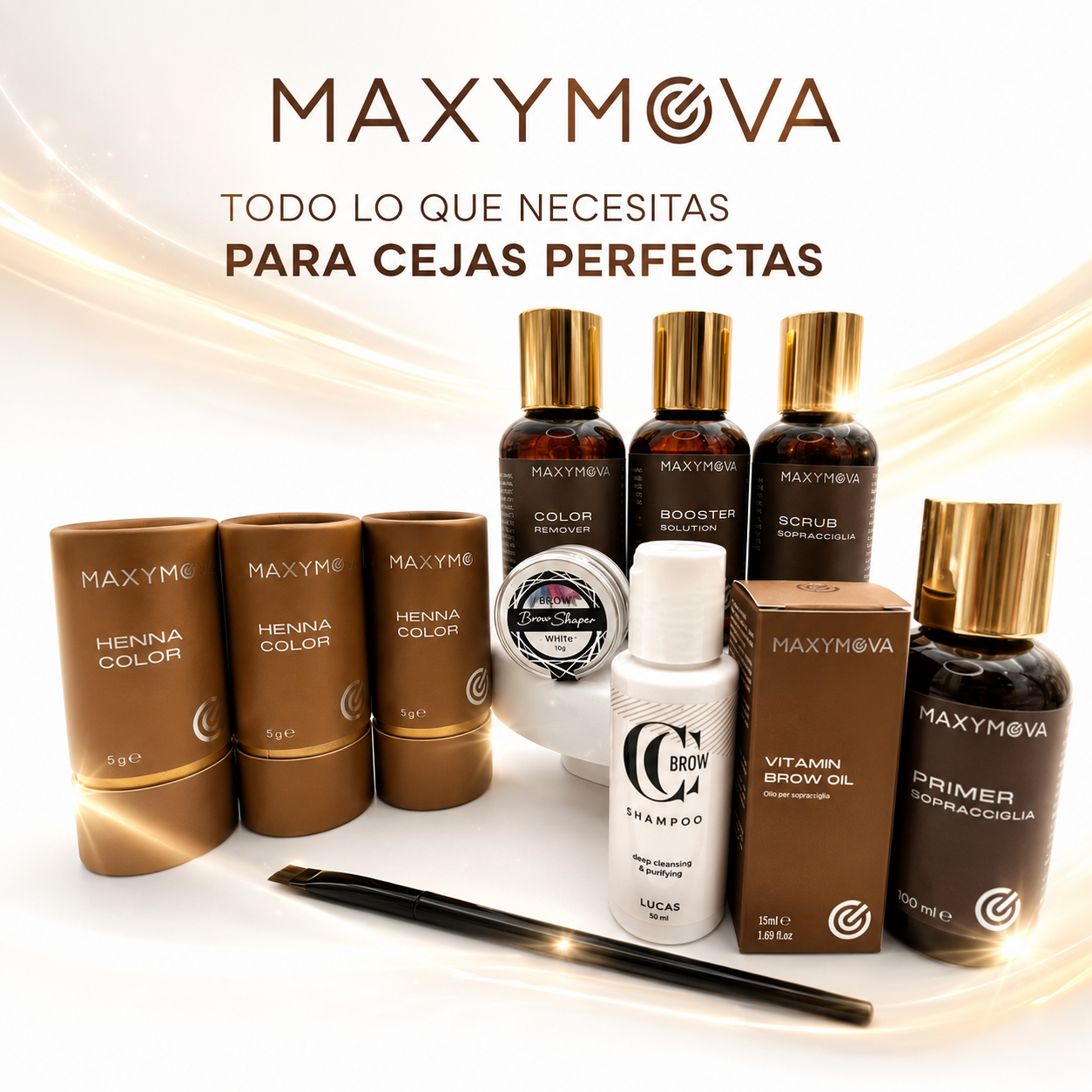 Kit Henna Premium Cejas MAXYMOVA