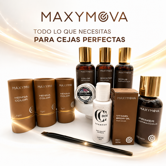 Kit Henna Premium Cejas MAXYMOVA (MAXY-001-KIT HENNA PREMIUM CEJAS)