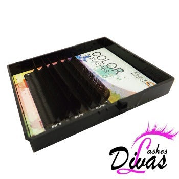 Pestañas Mink de seda MARRON OSCURO