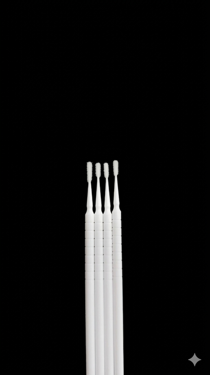 Microcepillos desechables (2mm microfibra)  x100ud (ACC-010-B)