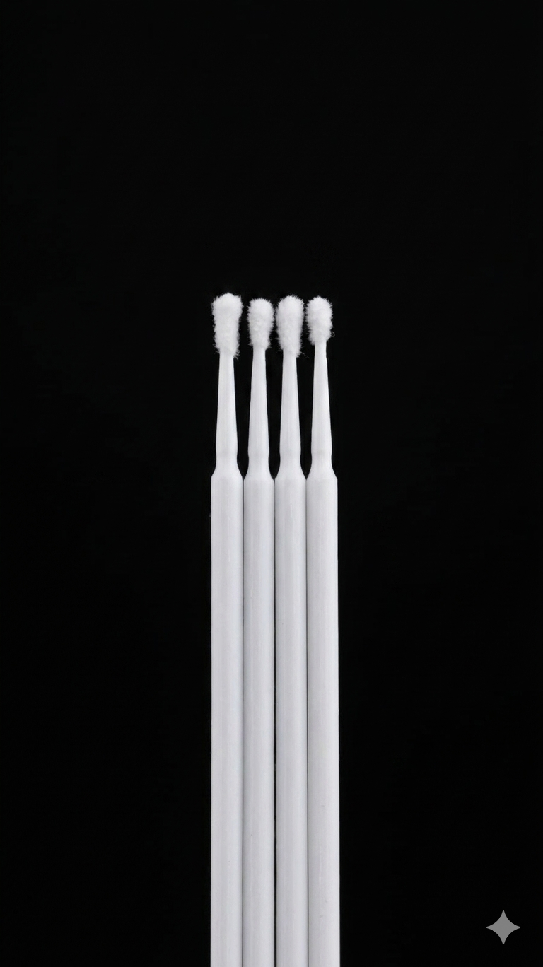 Microcepillos desechables (2mm microfibra)  x100ud (ACC-010-B)