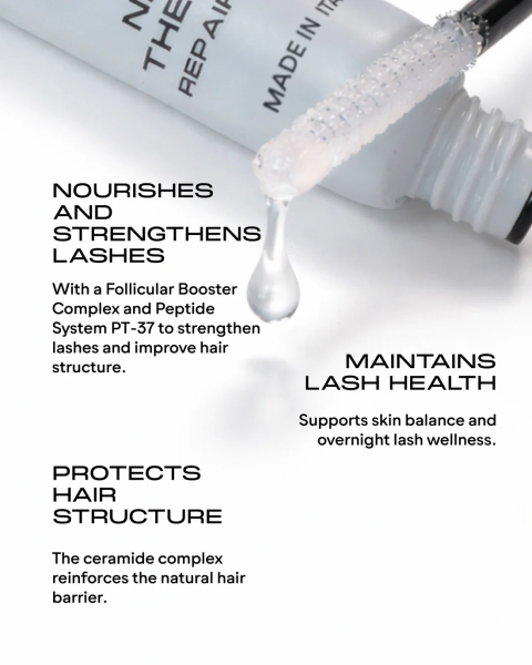 Bálsamo MAXYMOVA reparador nocturno para pestañas y cejas 8ml. Tratamiento nutritivo y fortalecedor