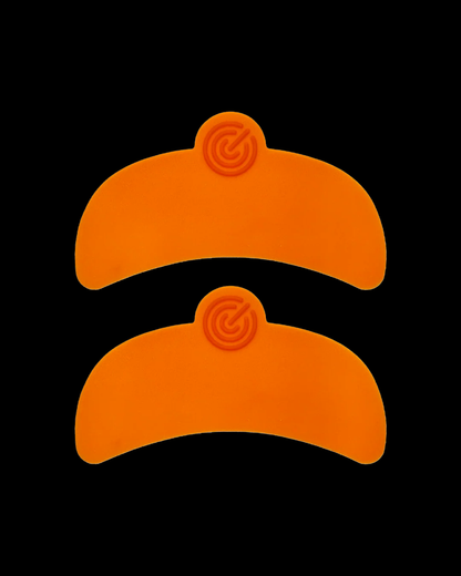 Parches reutilizables de silicona MAXYMOVA para debajo de los ojos - ORANGE