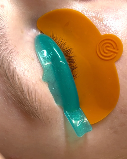 Parches reutilizables de silicona MAXYMOVA para debajo de los ojos - ORANGE