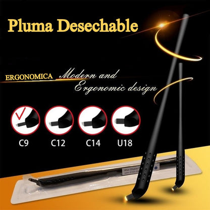 Pluma Desechable Ergonomica 9C/12C/14C/U18 (MICB-054) ¡¡¡oferta 10ud + 5ud gratis!!!