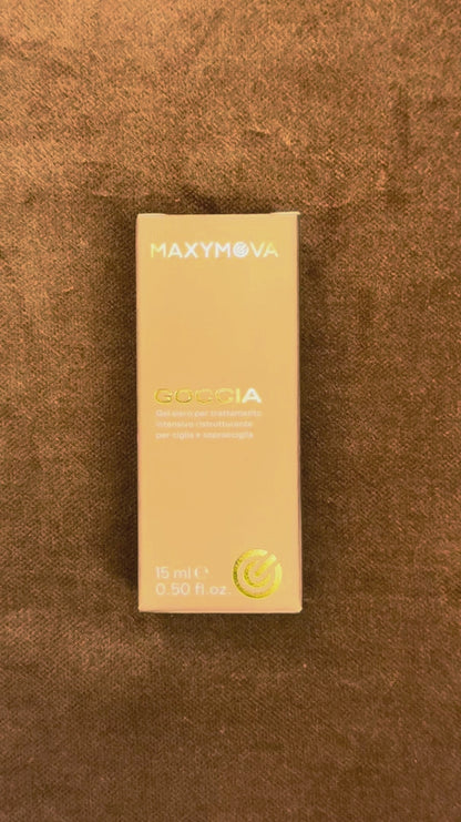 MAXYMOVA GOCCIA 15ml – Sérum vegano para pestañas – Tratamiento reestructurante e hidratante post-tinte