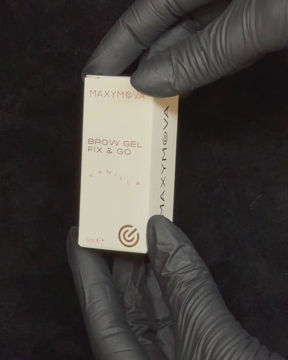 Gel para cejas Fix&Go 5ml – Cuidado posterior a la laminación de cejas, MAXYMOVA